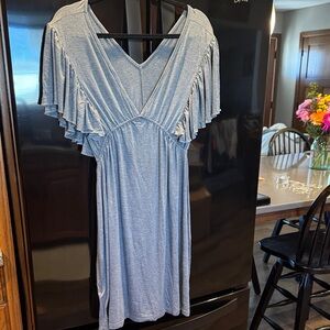 Elegant Gray Women's Dress